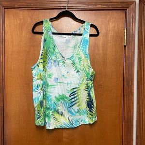 J.Jill XL Linen Tank